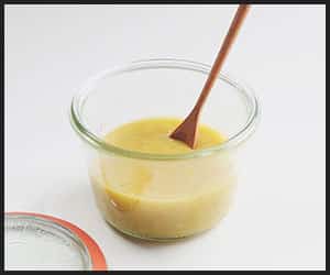 Banana Curd and Olive Oil Cream